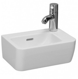 Laufen PRO A umývátko 36x25 cm, s otvorem vpravo, bílá   H8169550001061